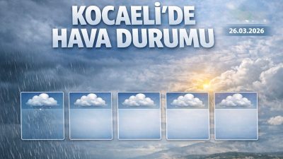 Kocaeli’de hava bugün sabah saatlerinde sisli ve nemli başladı. Öğle