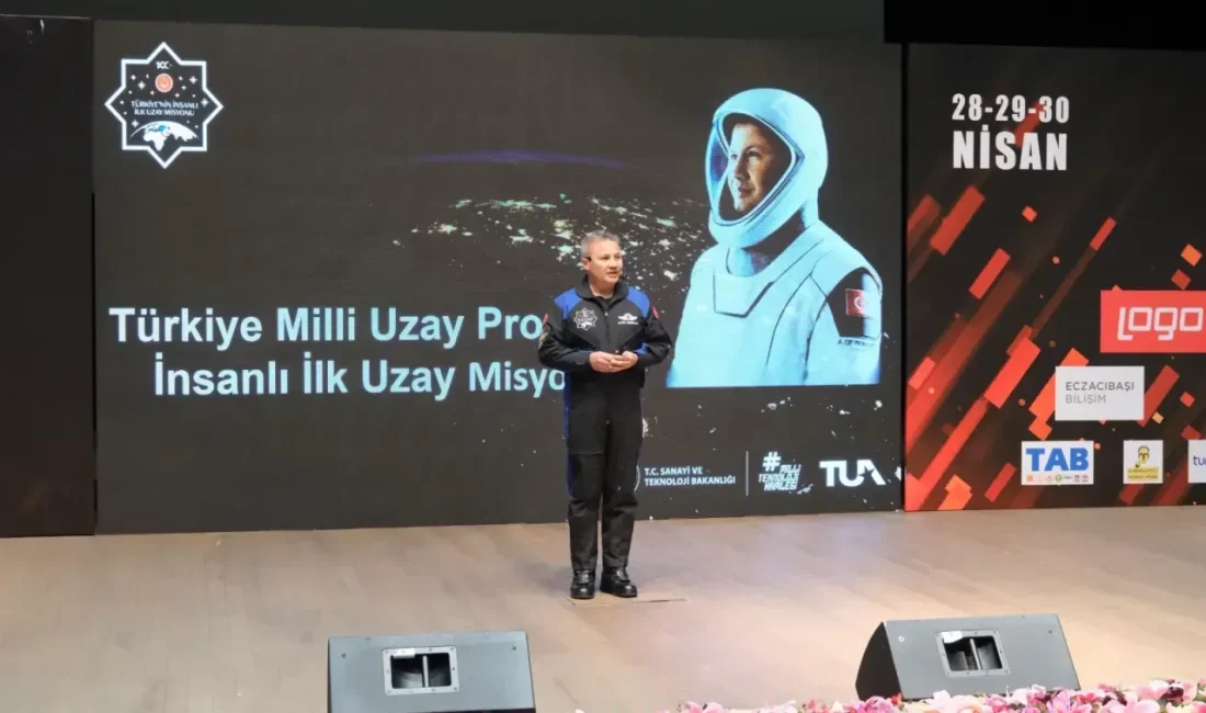 Türkiye'nin ilk astronotu Alper Gezeravcı, uzay misyonu deneyimlerini paylaşmak üzere