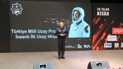 Türkiye'nin ilk astronotu Alper Gezeravcı, uzay misyonu deneyimlerini paylaşmak üzere
