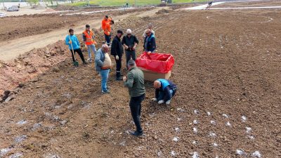Kocaeli Başiskele’de 15 bin gül fidanının dikildiği Gül Bahçesi Parkı