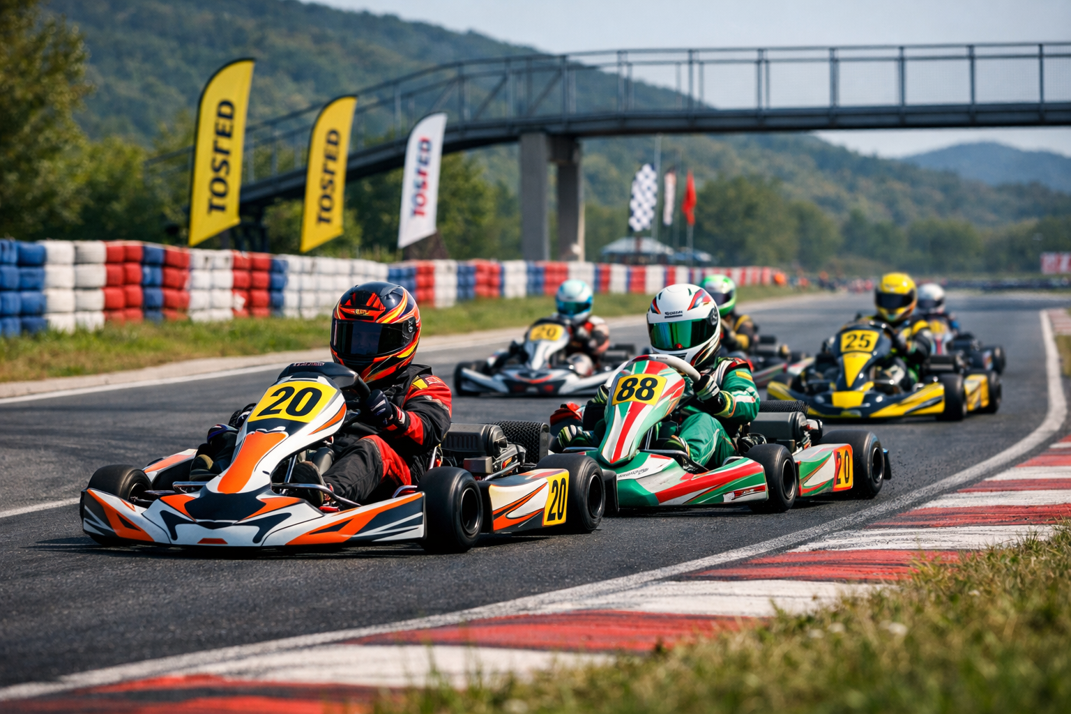 TOSFED Körfez Yarış Pisti’nde düzenlenen sezonun ilk yarışında 59 sporcu