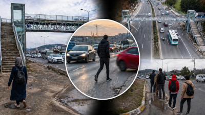 Başiskele, İzmit ve Kandıra yolu üzerindeki yaya üst geçitleri tartışma