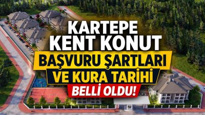Kartepe Kent Konut Evleri için başvuru takvimi açıklandı. 144 dairelik