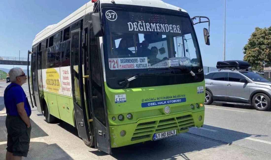 Kocaeli Gölcük’te minibüs hatlarında yeni düzenleme yapıldı. Halıdere Roma Mezarı