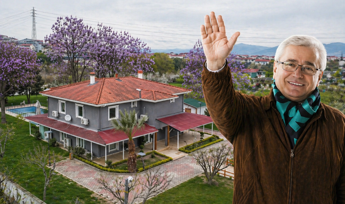 Sefa Sirmen’in Gölcük’teki çiftlik alanı, bağış sonrası Kocaeli Büyükşehir Belediyesi