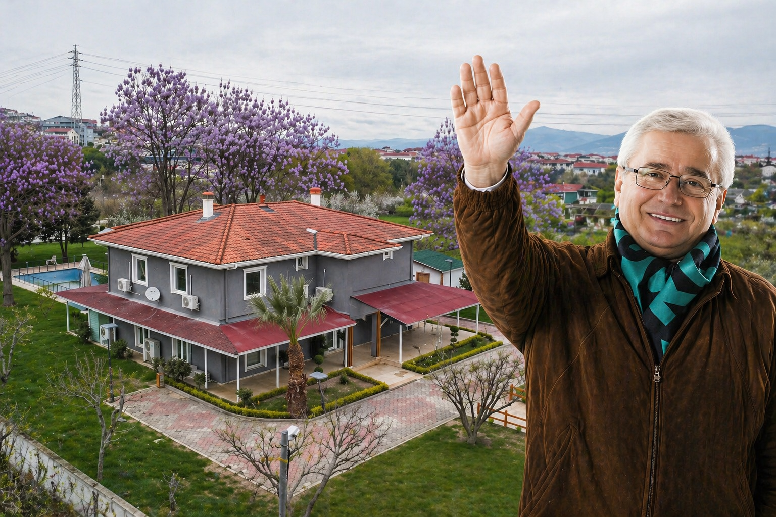 Sefa Sirmen’in Gölcük’teki çiftlik alanı, bağış sonrası Kocaeli Büyükşehir Belediyesi