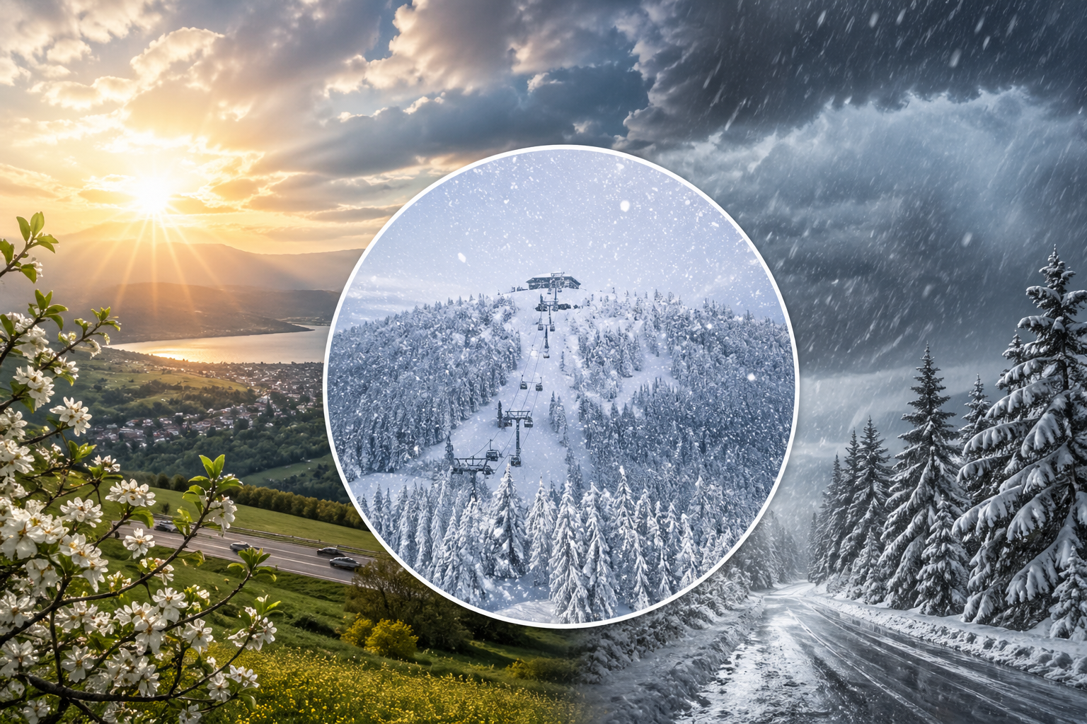 Bahar havası yerini soğuk ve yağışlı sisteme bırakıyor. 1-3 Mayıs