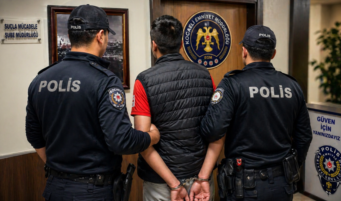 Kocaeli’de dolandırıcılık suçundan hakkında kesinleşmiş 3 yıl 9 ay hapis