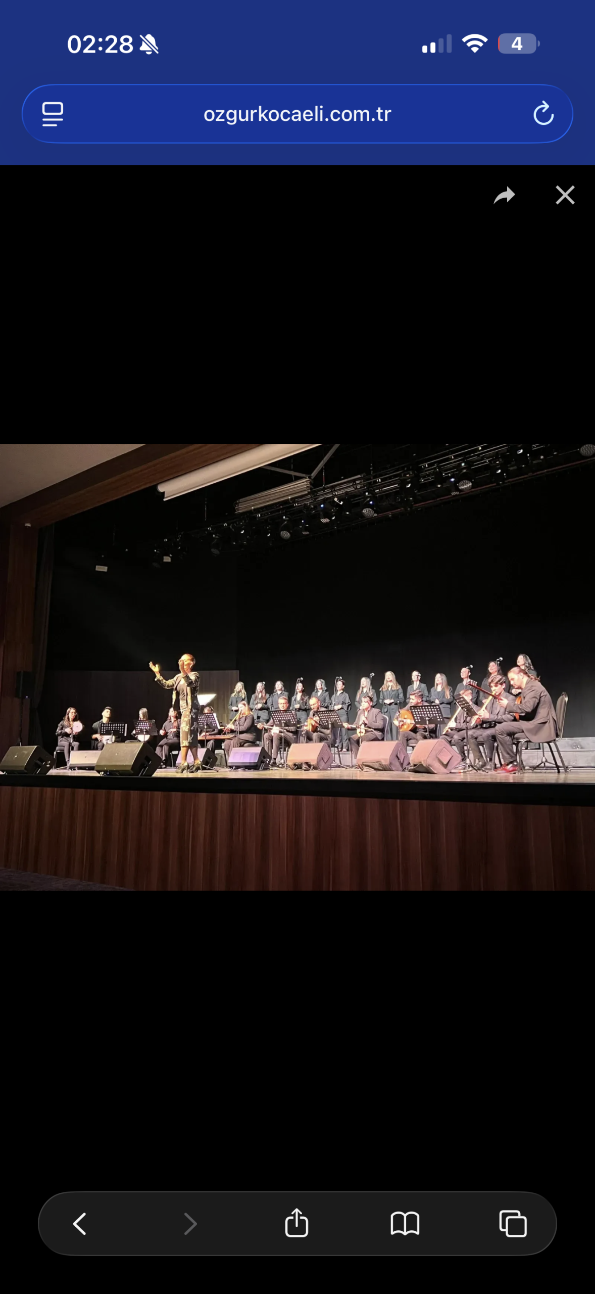 31 Mart’ta Kocaeli Kongre Merkezi’nde sahne alan Kocaeli Üniversitesi Devlet