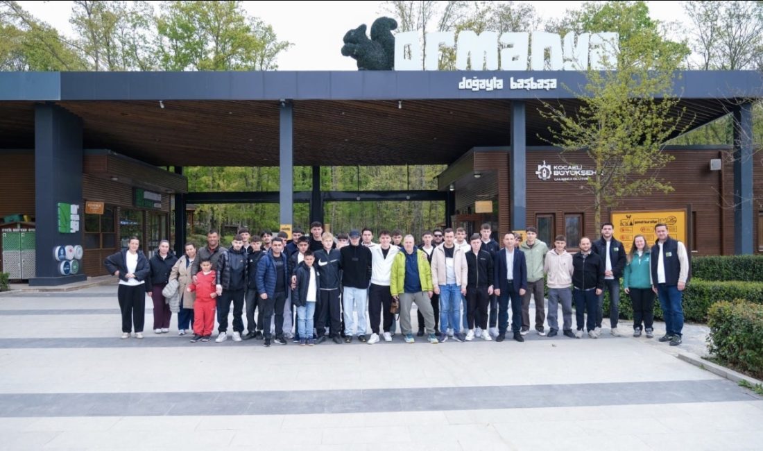 Kocaeli’ye gelen İskeçeli gençler Ormanya ve Kuzuyayla’da doğayla buluştu, program