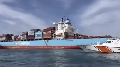 Kocaeli açıklarında durdurulan gemide 106 kilo kokain ele geçirildi. Operasyonla