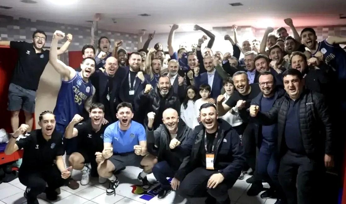 Çayırova Belediyesi, Ankaragücü’nü 65-81 mağlup ederek Türkiye Basketbol Ligi’nde şampiyon