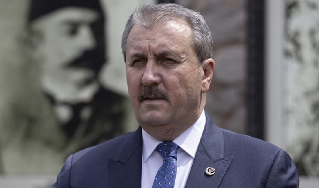 Büyük Birlik Partisi (BBP) Genel Başkanı Mustafa Destici, 26 Nisan
