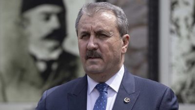 Büyük Birlik Partisi (BBP) Genel Başkanı Mustafa Destici, 26 Nisan