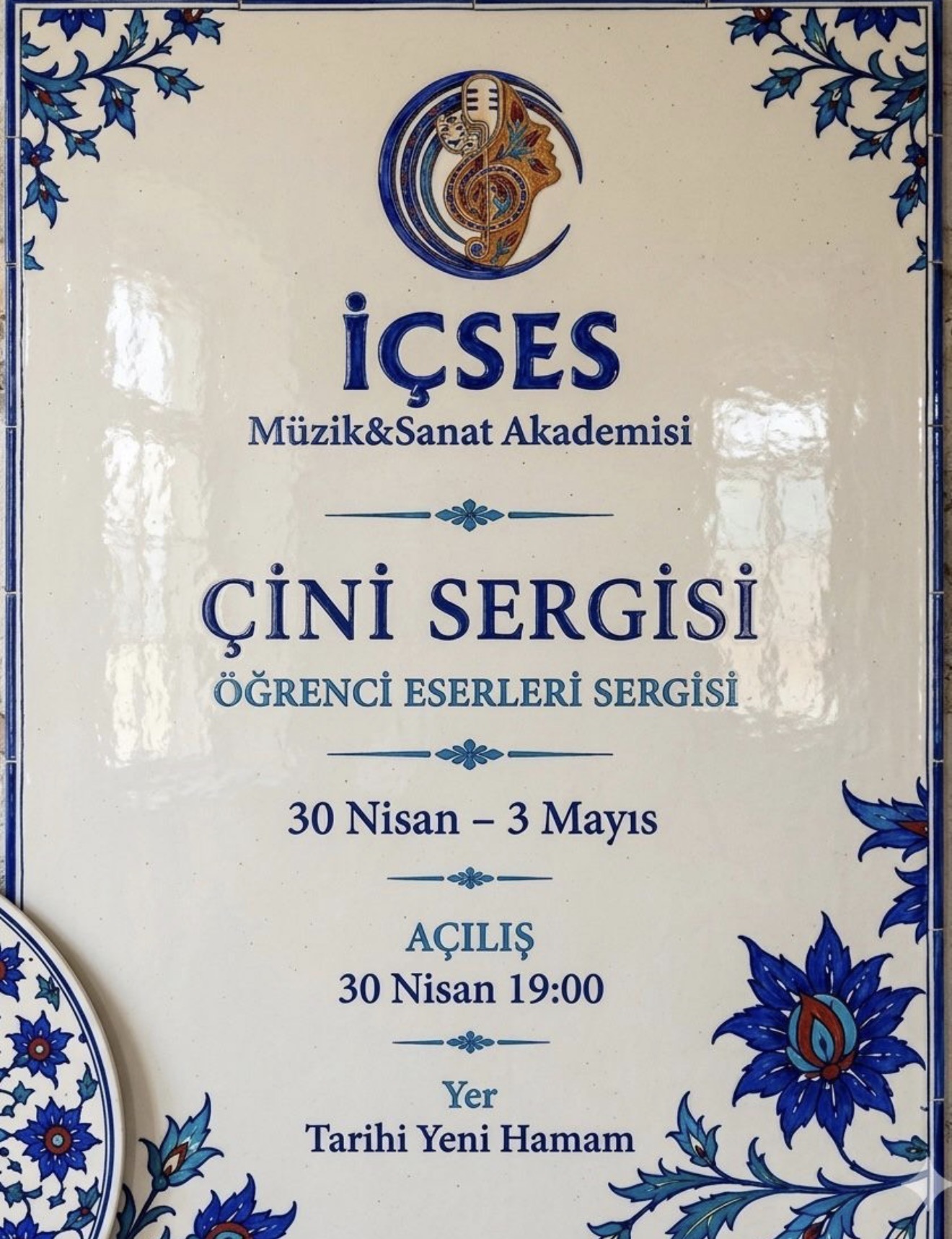 Kocaeli’de çini sanatı Tarihi Yeni Hamam’da hayat buluyor