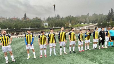 Kandıra Stadı’nda oynanan Amatör Süper Lig play-off mücadelesi, Derincespor AŞ’nin