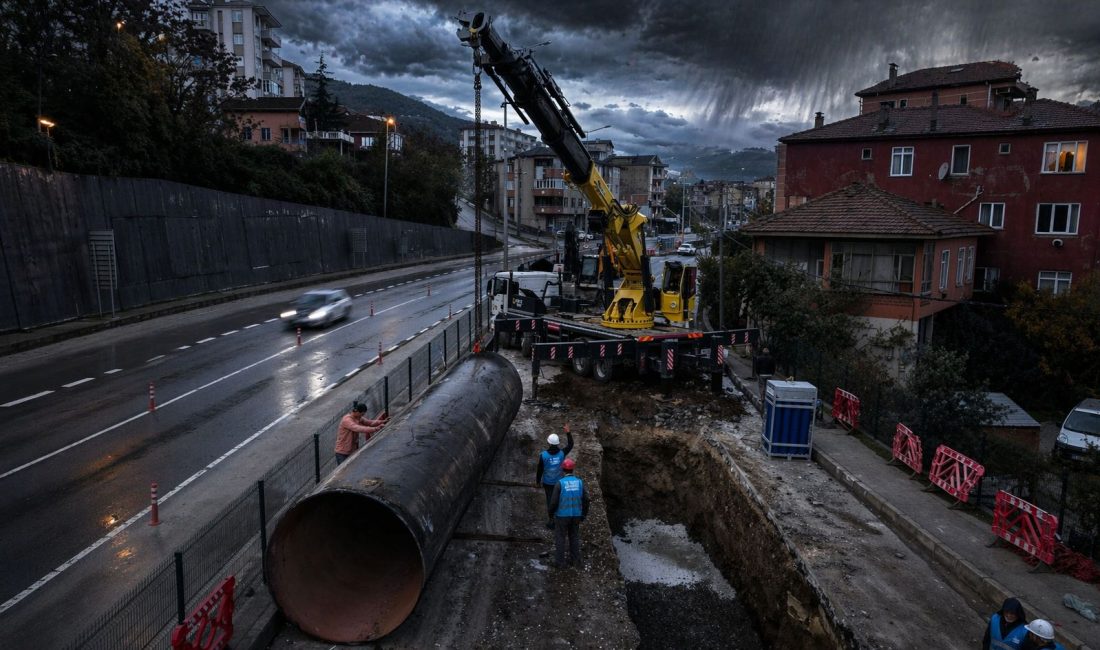 Halıdere’de altyapı baştan aşağı yenilendi, bölge modern ve daha dayanıklı