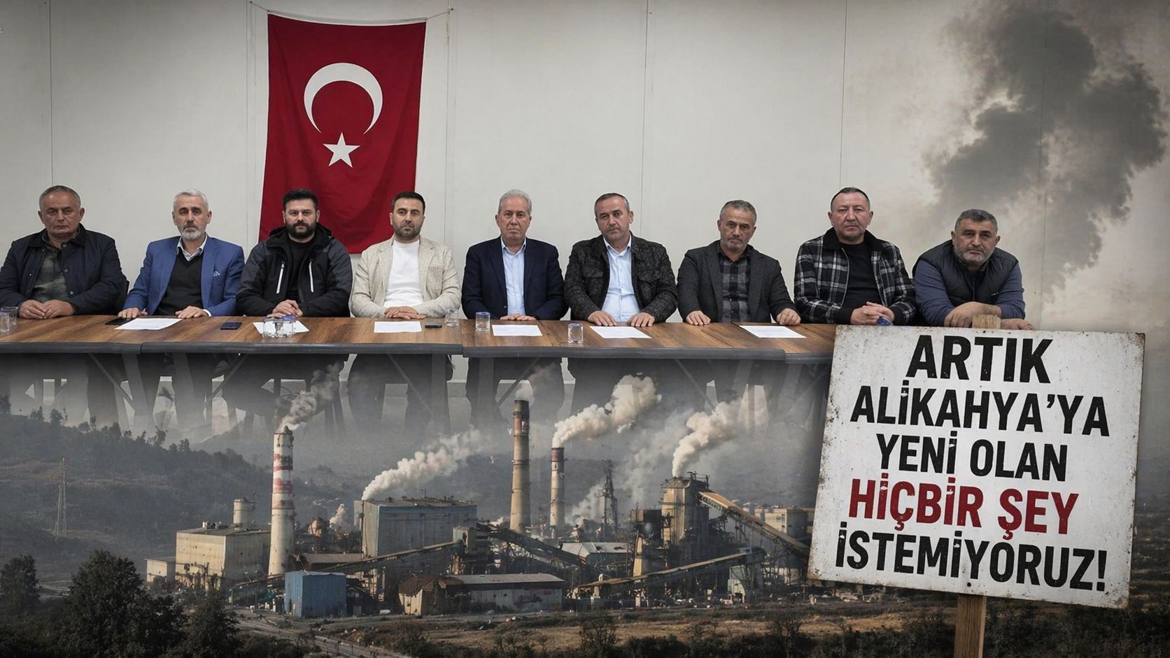 Kocaeli’nin İzmit ilçesine bağlı Alikahya bölgesinde, İZAYDAŞ projelerine yönelik tepkiler