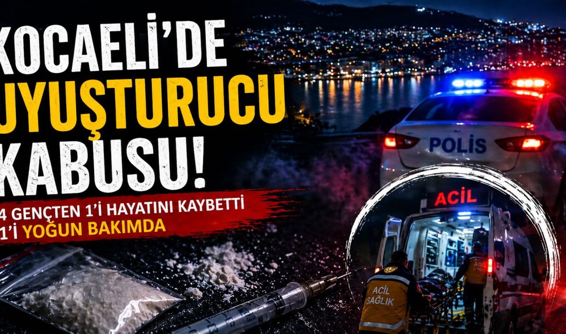 İzmit Gültepe Mahallesi’nde uyuşturucu kullanan 4 gençten biri yaşamını yitirdi,