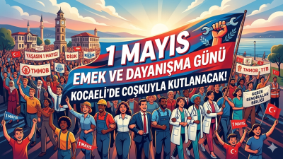Kocaeli’de işçi ve emekçiler 1 Mayıs için alanlara iniyor. İzmit’te
