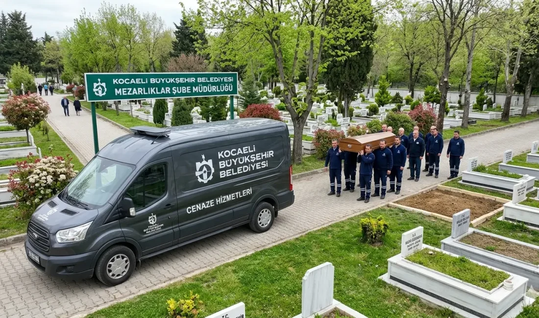 Kocaeli Büyükşehir Belediyesi Mezarlıklar Şube Müdürlüğü, vatandaşların en acı günlerinde