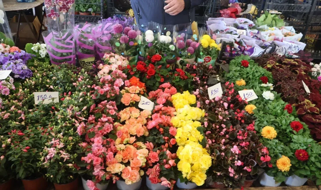 Doğu Kışla’da kurulan Perşembe Pazarı’nda bu hafta meyve sebzeden çok