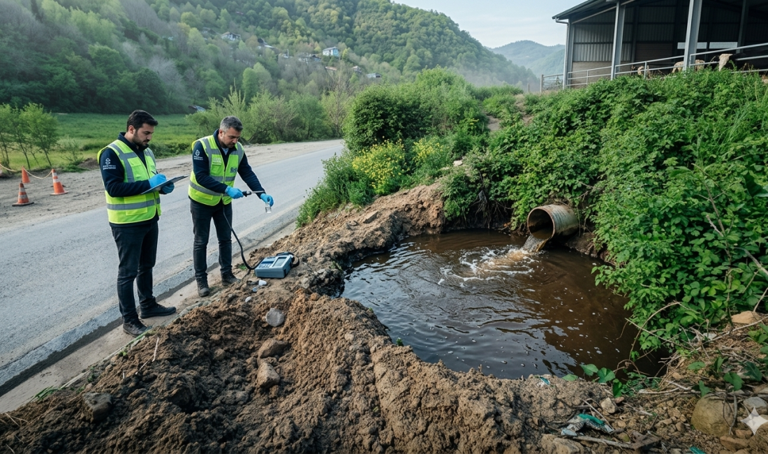 Kocaeli'nin Gölcük ilçesinde, Kurban Bayramı öncesi denetimlerini sıklaştıran belediye ekipleri,