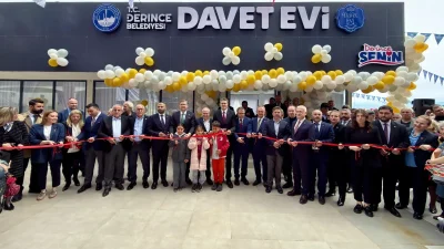 Derince’de hizmete açılan Davet Evi, sosyal belediyecilik örneği olarak dikkat