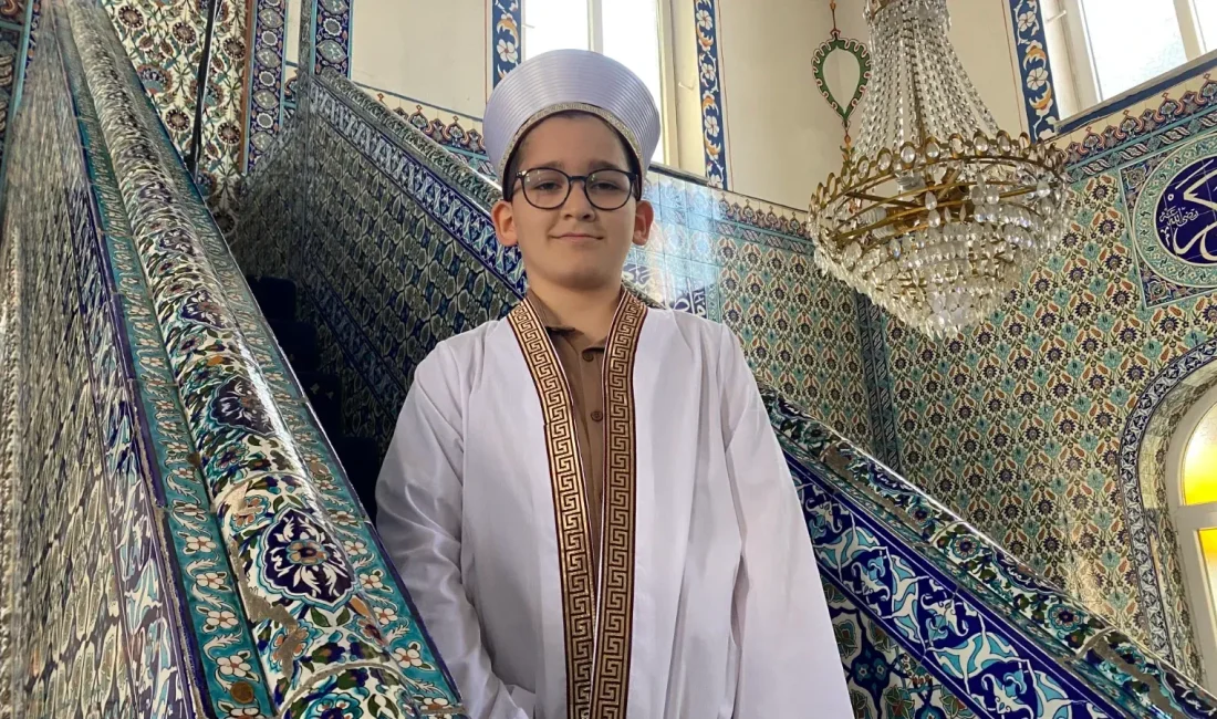 Kocaeli Başiskele’de 9 yaşındaki Erdem Demirkır, 3 bin kişilik cemaat