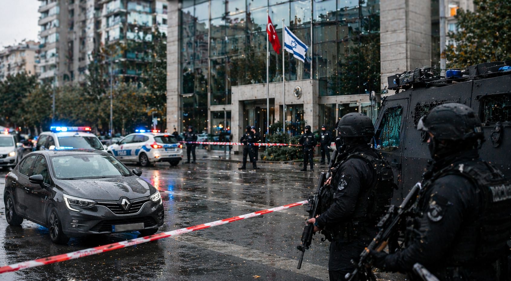 İstanbul’daki İsrail Konsolosluğu yakınındaki silahlı saldırının ardından, Kocaeli’de IŞİD’e yönelik