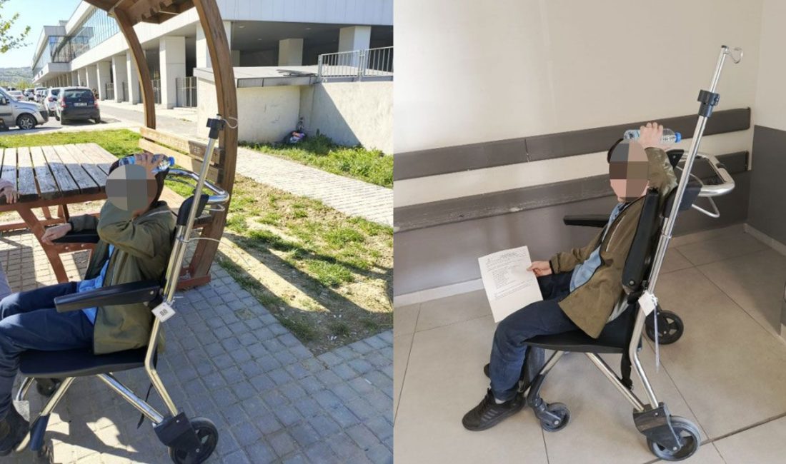 Nuh Çimento Ortaokulu öğrencisi Muhammed Baha U., okulda uğradığı darp