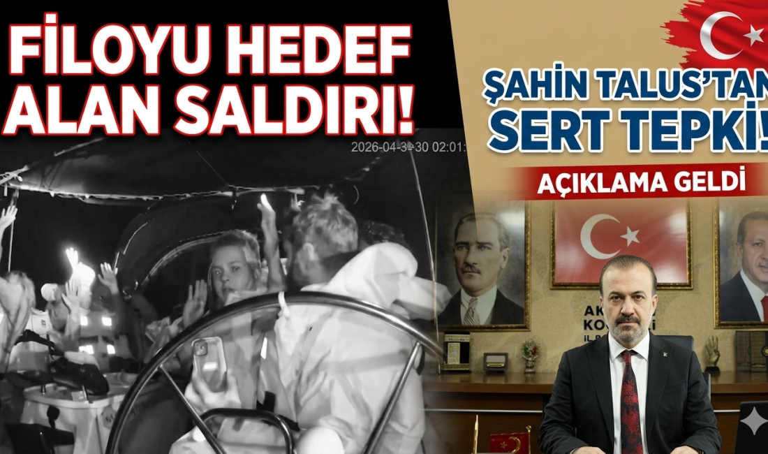 AK Parti Kocaeli İl Başkanı Şahin Talus, Gazze’ye yardım götüren