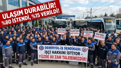 Kocaeli Büyükşehir Belediyesi iştiraki Ulaşım Park’ta 2 bin 400 işçiyi