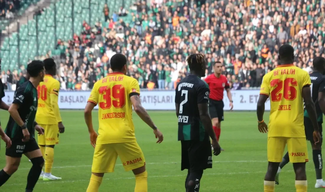 Kocaelispor, Süper Lig’in 30. haftasında sahasında Göztepe ile 1-1 berabere
