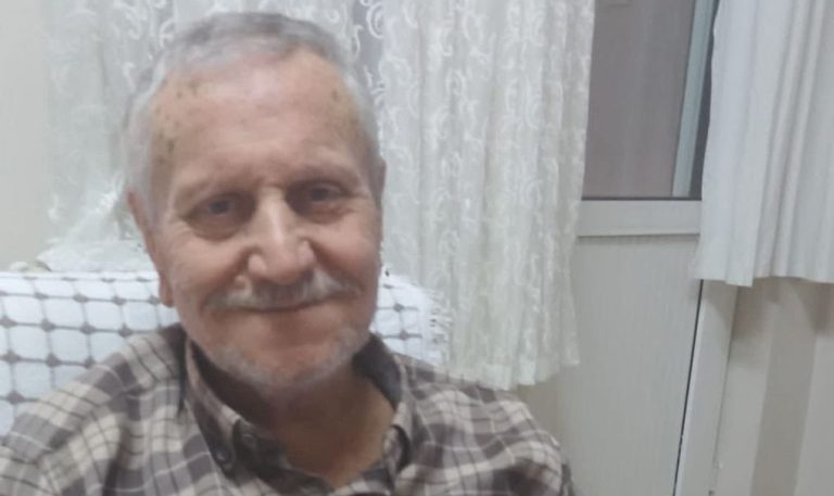 Kocaeli Körfez’de bir süredir tedavi gören Ali Rıza Dinsel hayatını