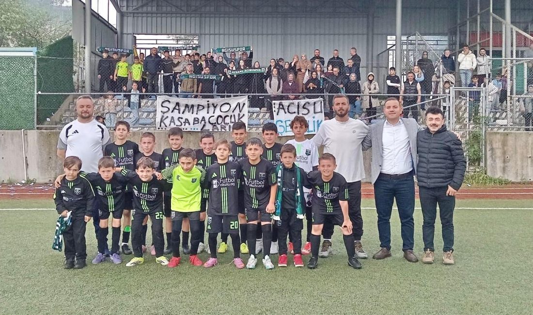 
Kartepe temsilcisi Acısu Belediyespor, U11 Ligi 10. Grup’ta şampiyon oldu.