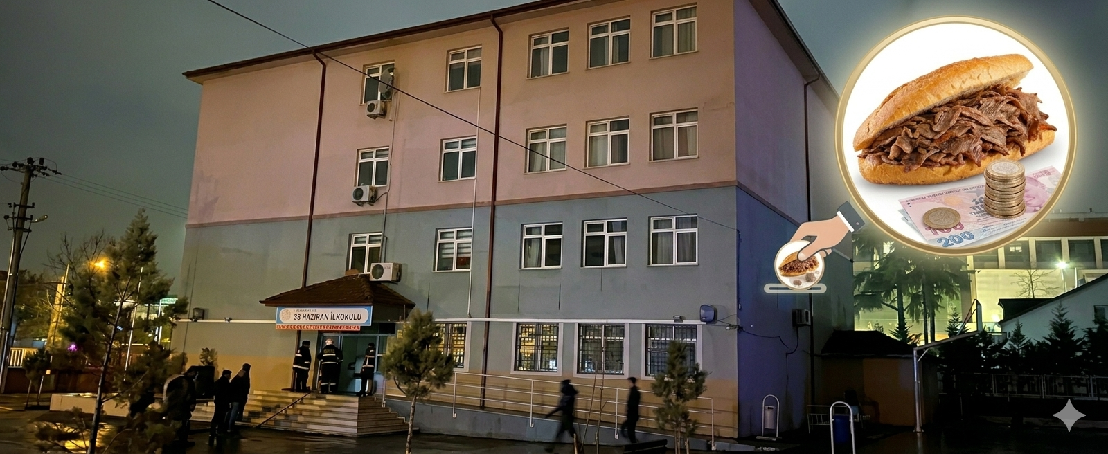 İzmit Kadıköy Mahallesi’nde bulunan 28 Haziran İlköğretim Okulu çevresindeki bir
