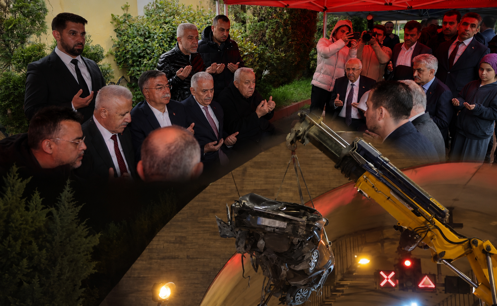 Binali Yıldırım, Kuzey Marmara Otoyolu’nun İzmit geçişinde meydana gelen kazada