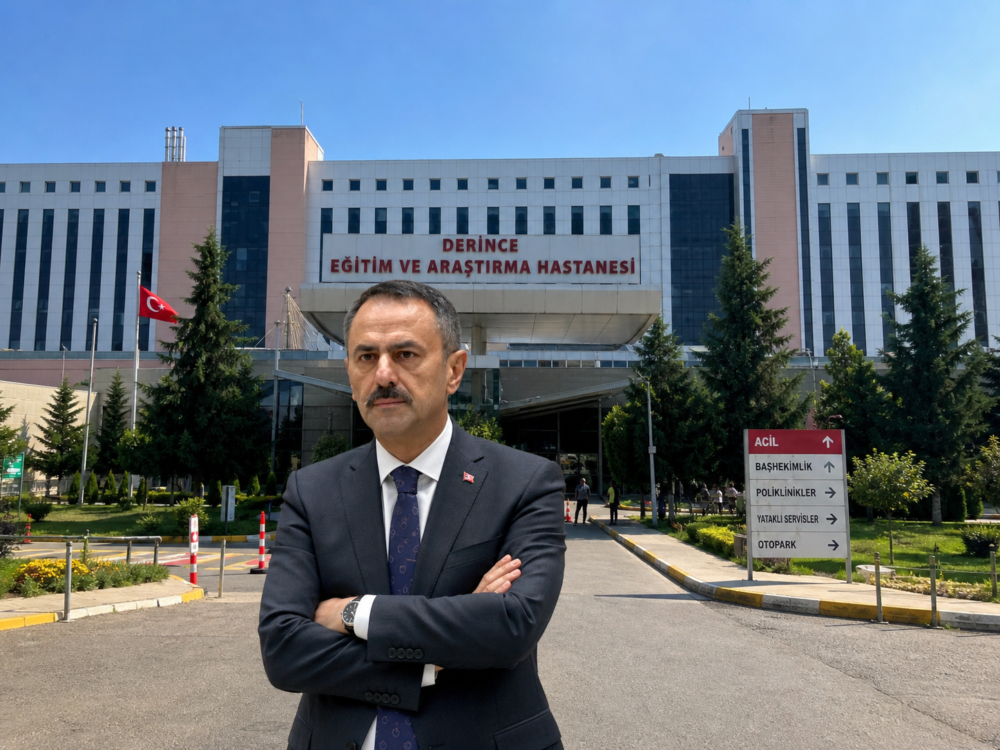 Derince Eğitim ve Araştırma Hastanesi’nde riskli bloklar tahliye edildi ancak