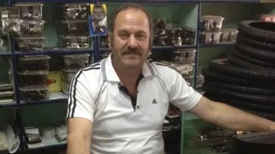 İzmit Yenişehir Mahallesi’nde yıllardır bisiklet tamirciliği yapan Nabi Dizdar, geçirdiği