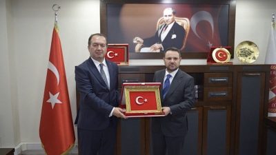 Akın Gürlek ile Bakan Yardımcısı Sedat Ayyıldız, Kocaeli Adliyesi’nde yürütülen