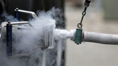 Kocaeli’nin İzmit ilçesinde kazı çalışması sırasında doğal gaz hattının zarar