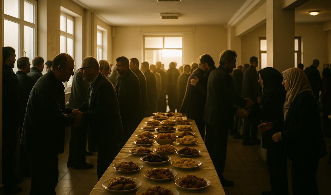 Kocaeli Gümüşhaneliler Vakfı, bayram dolayısıyla vakıf binasında bayramlaşma programı düzenledi.