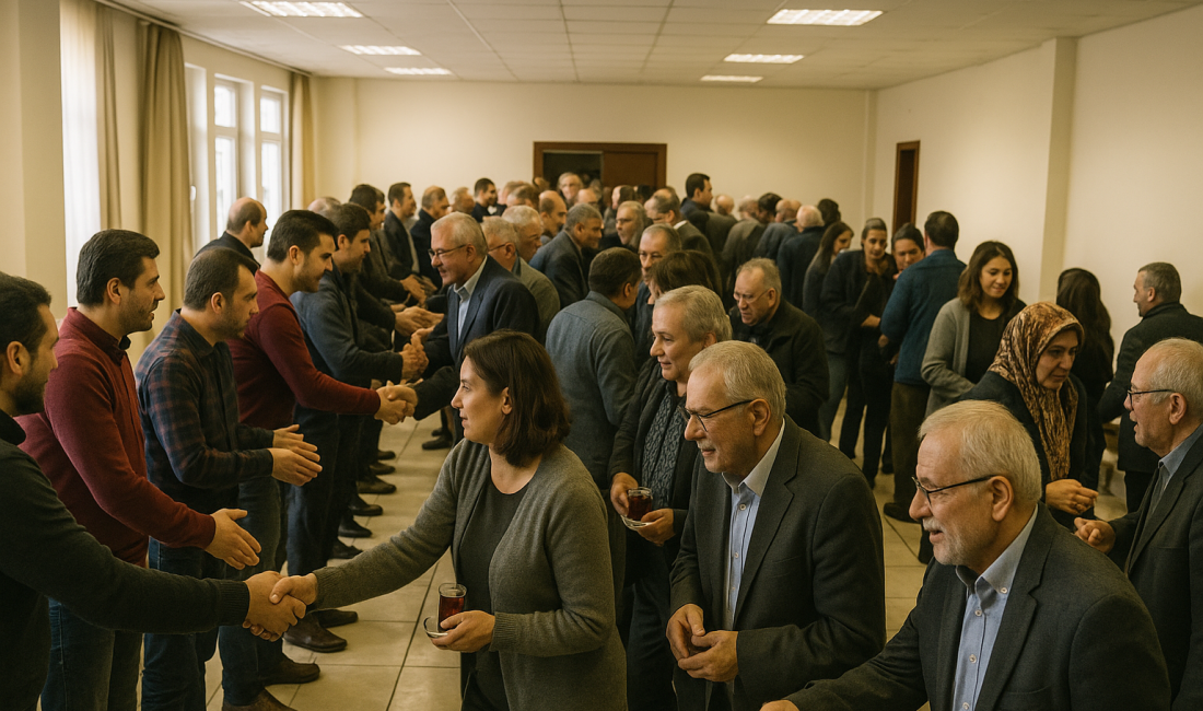 Kocaeli’de yaşayan Trabzonlular, bayram dolayısıyla düzenlenen programda buluştu. Bayramlaşmada birlik,
