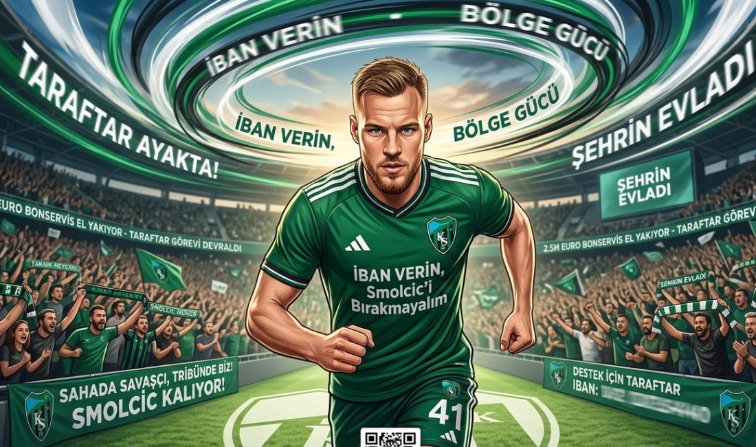 Kocaelispor tribünleri, sergilediği futbolla gönüllerde taht kuran Hırvat savunmacı Hrvoje
