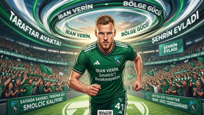 Kocaelispor tribünleri, sergilediği futbolla gönüllerde taht kuran Hırvat savunmacı Hrvoje