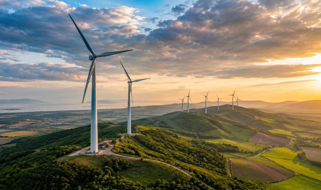 Kandıra’nın Nasuhlar Mahallesi’nde kurulması planlanan rüzgar enerji santrali ve depolama