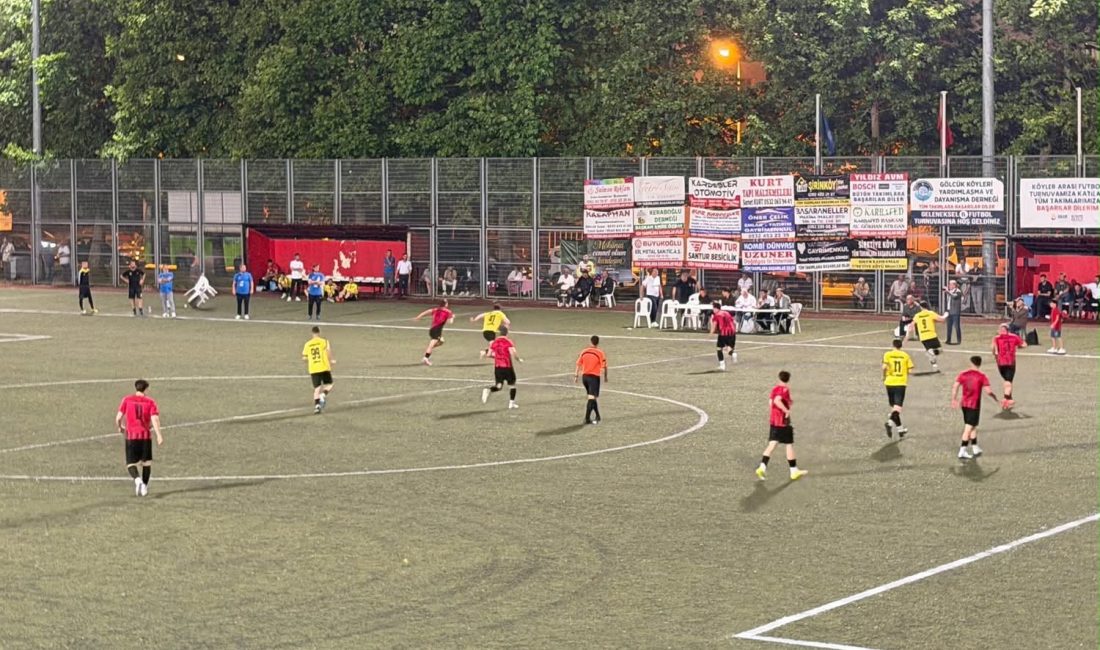 Gölcük’te geleneksel hale gelen Köyler Arası Futbol Turnuvası, binlerce kişinin