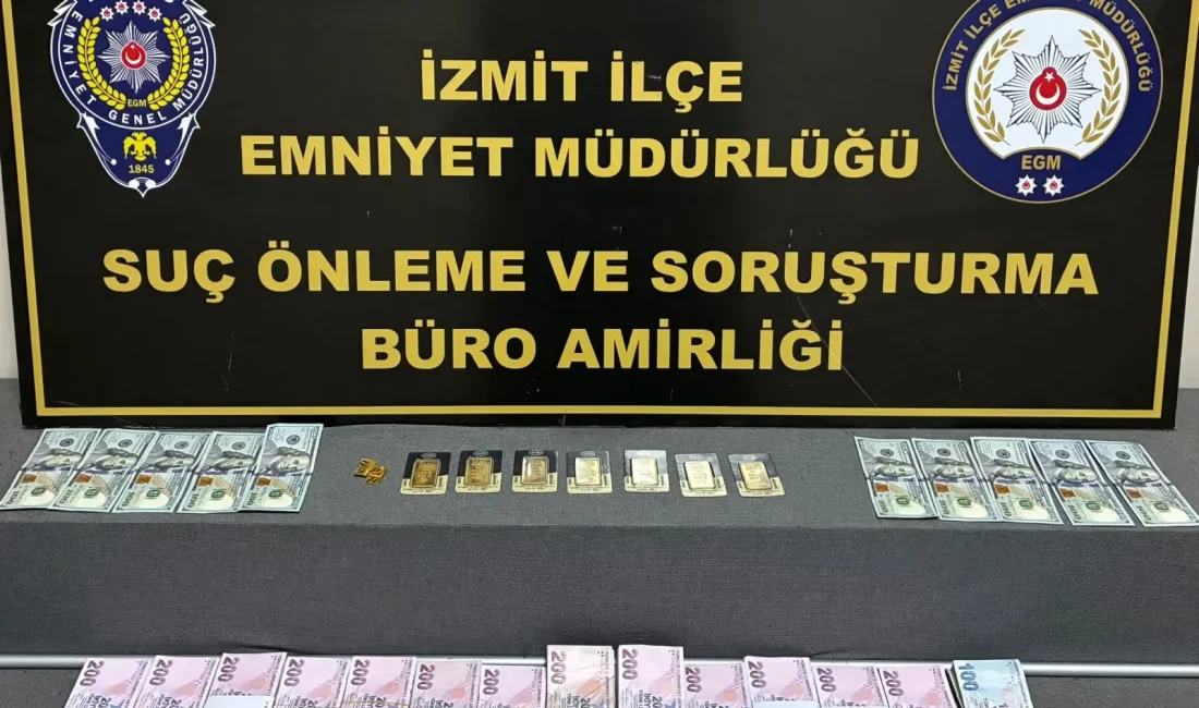 İzmit Kuyumcular Çarşısı'nda ayarı düşürülmüş altınları satmaya çalışarak kuyumcuları dolandırmak