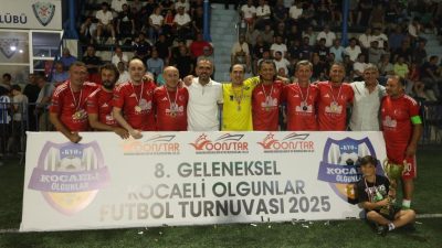 Kocaeli’nin geleneksel futbol organizasyonlarından Olgunlar Turnuvası, 9. kez futbolseverlerle buluşuyor.